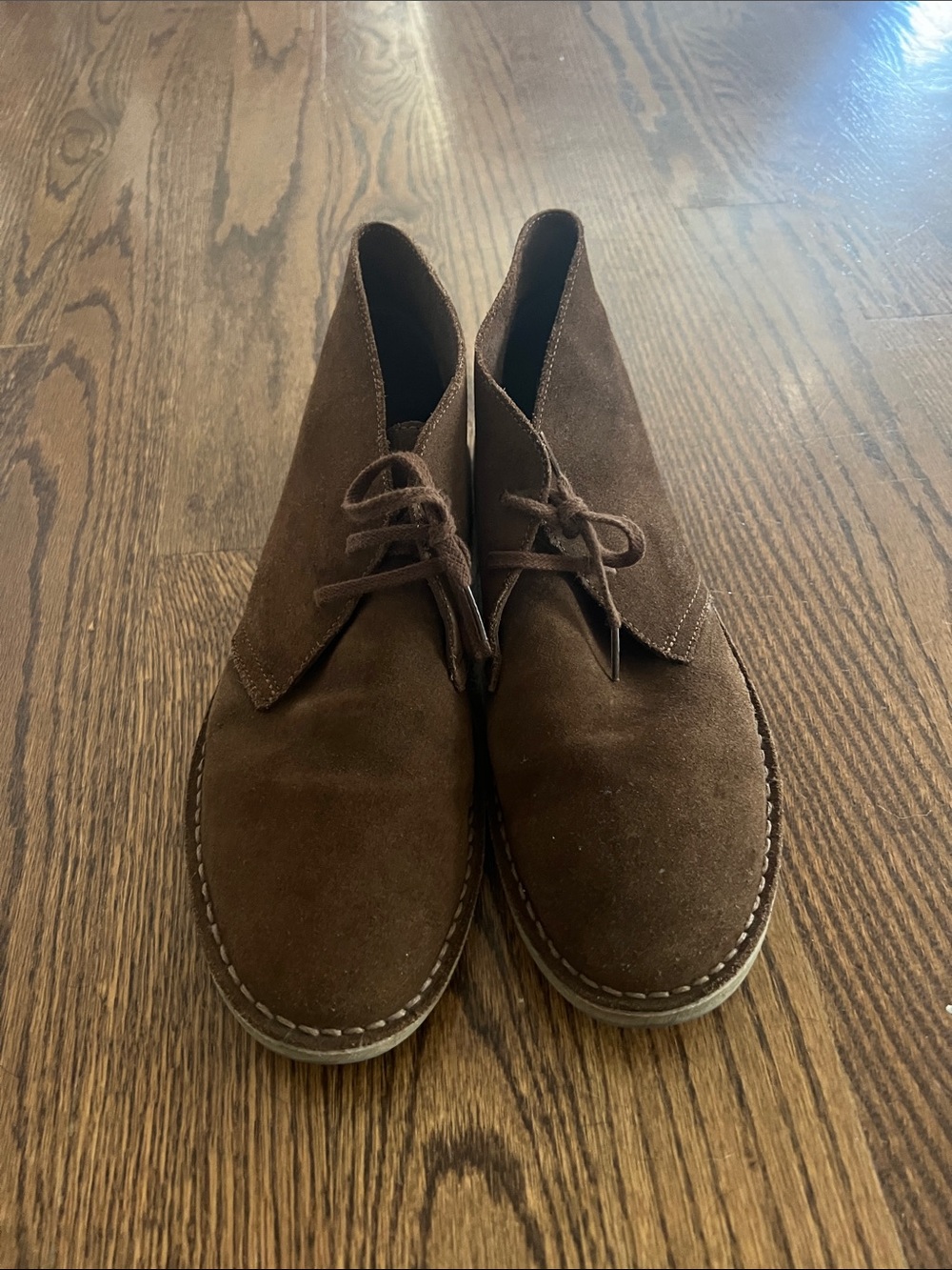 JCrew Men's Brown Suede Boots